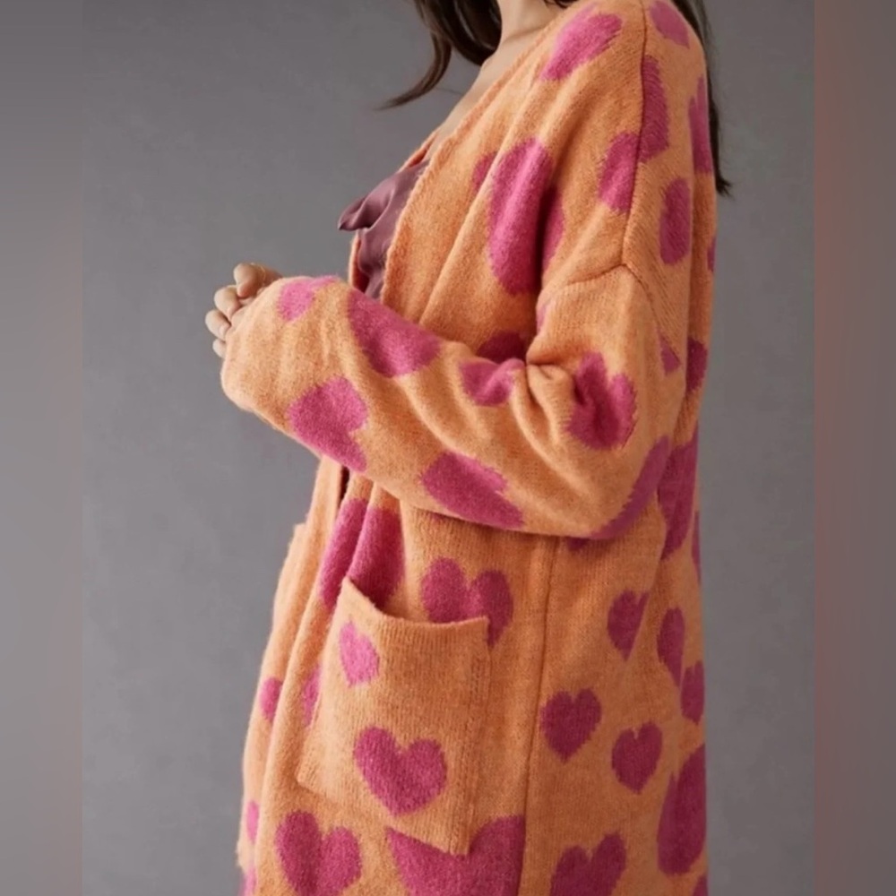 Maeve Heart Cardigan